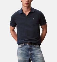 Polo droit en coton Calvin Klein