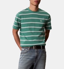 T-shirt droit en coton Calvin Klein