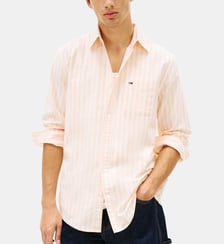 Chemise droite à rayures Tommy Hilfiger