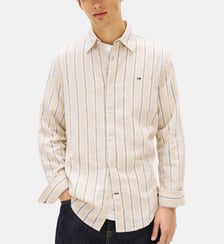 Chemise droite à rayures  Tommy Hilfiger