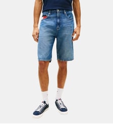 Short Otis droit coton denim délavé Tommy Hilfiger