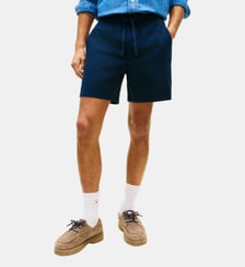 Bermuda droit en lin mélangé Tommy Hilfiger
