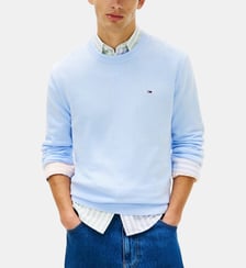 Pull droit col rond Tommy Hilfiger