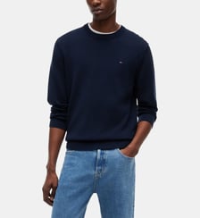 Pull droit col rond Tommy Hilfiger