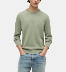 Pull droit col rond Tommy Hilfiger