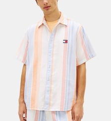 Chemisette droite à rayures Tommy Hilfiger