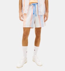 Bermuda droit à rayures Tommy Hilfiger
