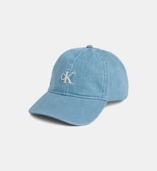 Casquette denim monogramme brodé  Calvin Klein