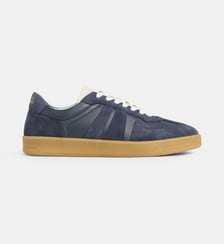 Tennis basses cuir et suède National Standard
