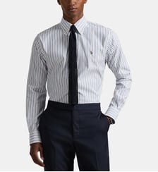 Chemise droite rayée en coton Polo Ralph Lauren