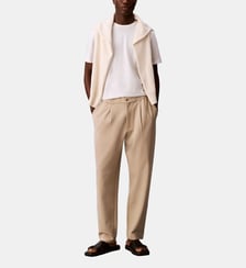Pantalon droit signature Calvin Klein