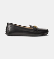 Mocassins signature en cuir lisse Lauren Ralph Lauren
