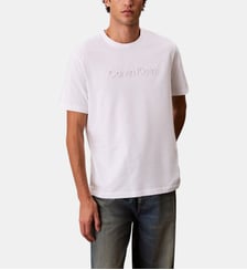 T-shirt droit en coton Calvin Klein