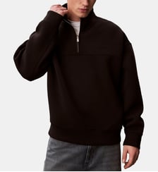 Sweat droit signature Calvin Klein