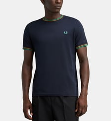 T-shirt Twin Tipped en coton Fred Perry