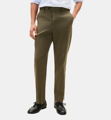 Pantalon droit en coton Tommy Hilfiger