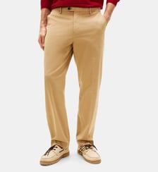 Pantalon droit en coton Tommy Hilfiger