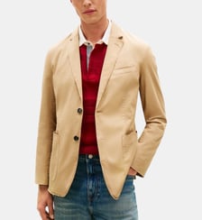 Veste droite en coton Tommy Hilfiger
