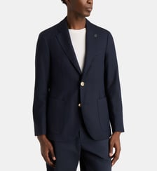 Blazer 2 boutons pin's tennis laine Tommy Hilfiger