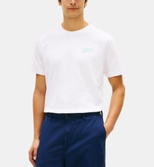 T-shirt droit signature Palm Photo Tommy Hilfiger