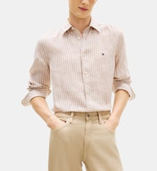 Chemise droite à rayures  Tommy Hilfiger