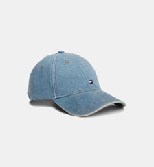 Casquette de baseball en denim signature Tommy Hilfiger