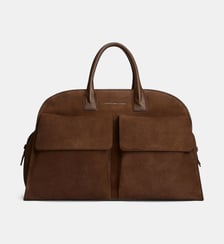 Sac de voyage signature en cuir Tommy Hilfiger