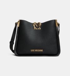 Sac à main Soft Sculpt grainé Love Moschino