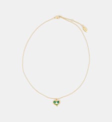 Collier court Petra pendentif cœur  Vivienne Westwood