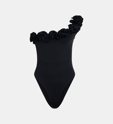 Maillot de bain 1 pièce Cosmoà détails fleuris Maiô