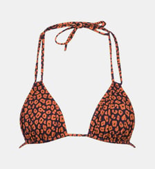 Haut de maillot de bain triangle à motif Anja