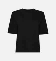 T-shirt à épaulettes Carrington The Frankie Shop