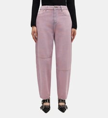 Jean ample signature Ganni