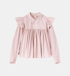 Blouse Oxford à rayures  Ganni