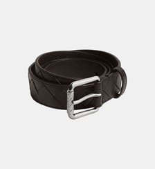Ceinture en cuir Intrecciato Roller 3 cm Bottega Veneta