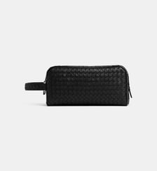 Pochette en cuir tressée Bottega Veneta