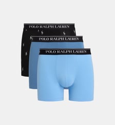 Lot de 3 boxers-slips coton stretch Polo Ralph Lauren
