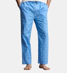 Pantalon pyjama droit monogrammé coton Polo Ralph Lauren