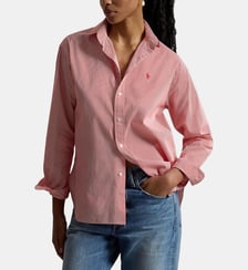Chemise droite rayée signature Polo Ralph Lauren