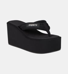 Tongs compensées signature Coperni