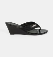 Mules compensées signature Coperni