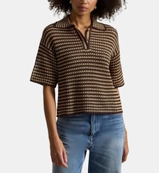 Pull polo maille texturée Polo Ralph Lauren