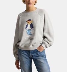 Sweat droit imprimé en coton mélangé Polo Ralph Lauren
