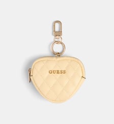 Porte-monnaie porte clés Heart matelassé Guess