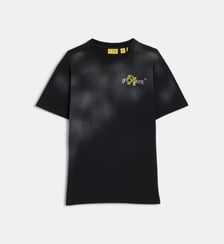 T-shirt droit signature en coton Off White