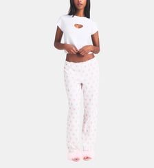 Pantalon de pyjama à motif Skims