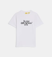 T-shirt blanc signature en coton Off White