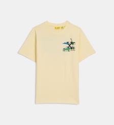 T-shirt signature graffiti en coton Off White