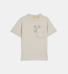 T-shirt signature en coton Off White