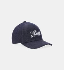 Casquette en coton signature Guess